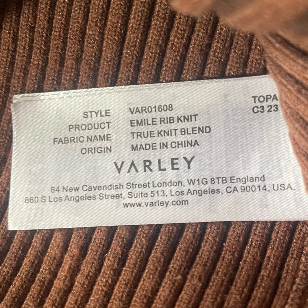Varley Emile Rib Knit Sweater - Picture 10 of 12